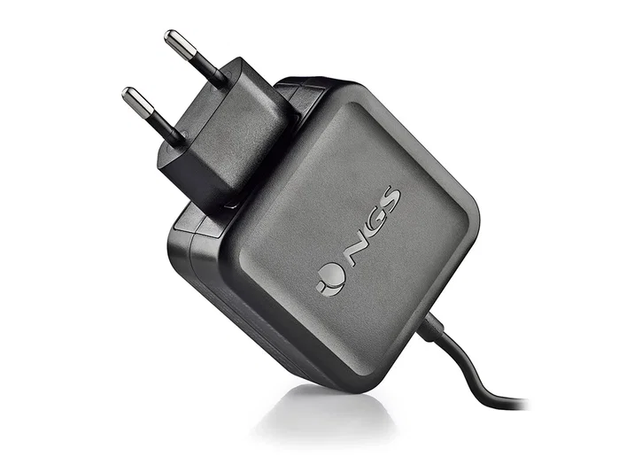 NGS Cargador Universal de Pared 45W USB-C W-45WTYPEC Negro