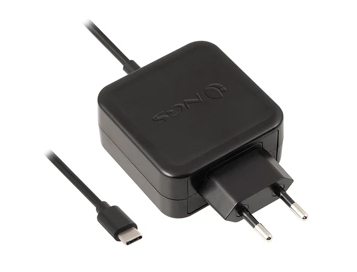 NGS Cargador Universal de Pared 45W USB-C W-45WTYPEC Negro