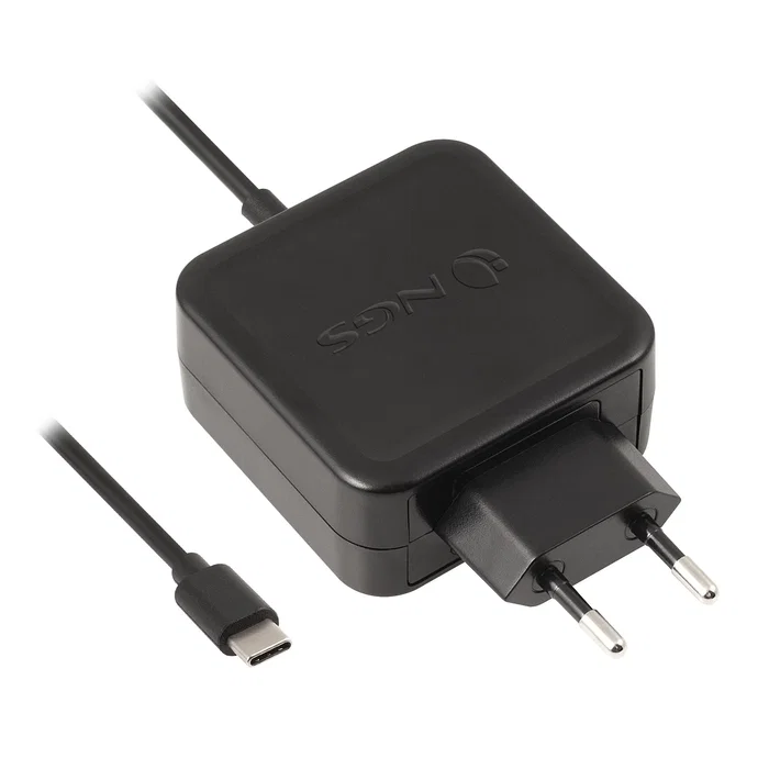 NGS Cargador Universal de Pared 45W USB-C W-45WTYPEC Negro NGS Cargador Universal de Pared 45W USB-C W-45WTYPEC Negro