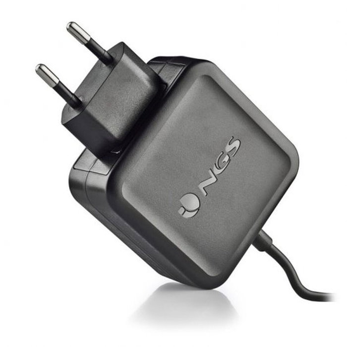 NGS Cargador Universal de Pared 45W USB-C W-45WTYPEC Negro