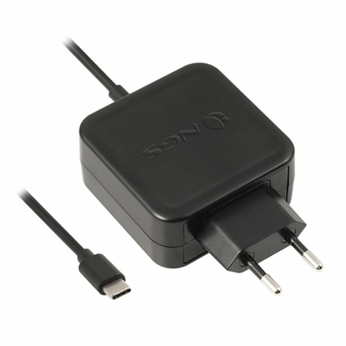NGS Cargador Universal de Pared 45W USB-C W-45WTYPEC Negro