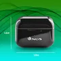 NGS Ártica Bloom Auriculares Bluetooth con Estuche de Carga Negro