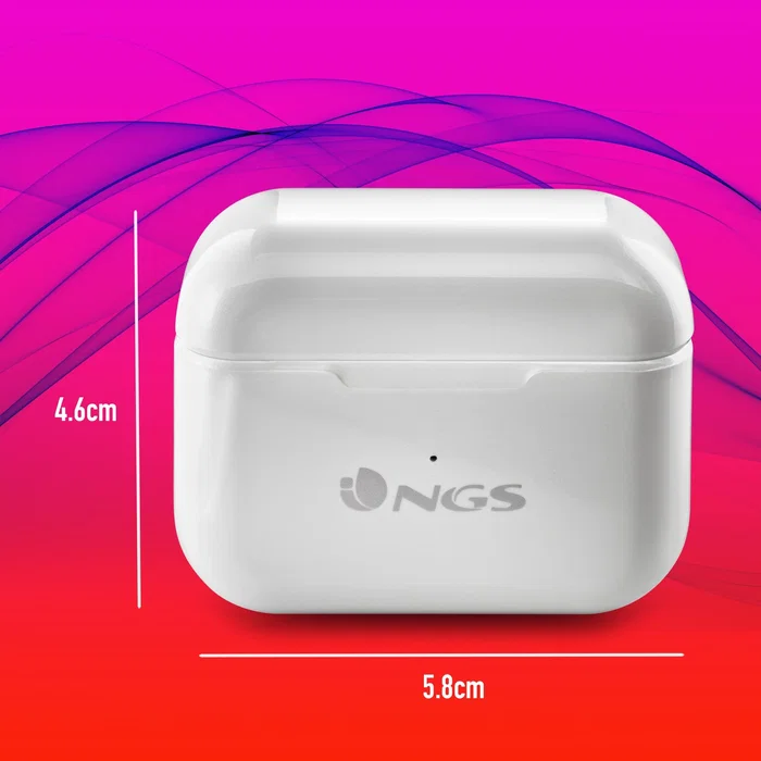 NGS Artica Bloom Auriculares Inalámbricos True Wireless Blanco