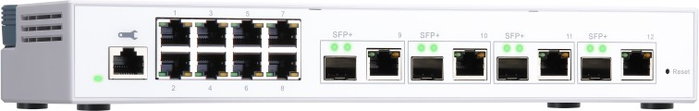 QNAP QSW-M408-4C Switch Gestionado L2 Gigabit Ethernet Blanco