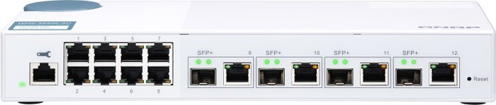 QNAP QSW-M408-4C Switch Gestionado L2 Gigabit Ethernet Blanco