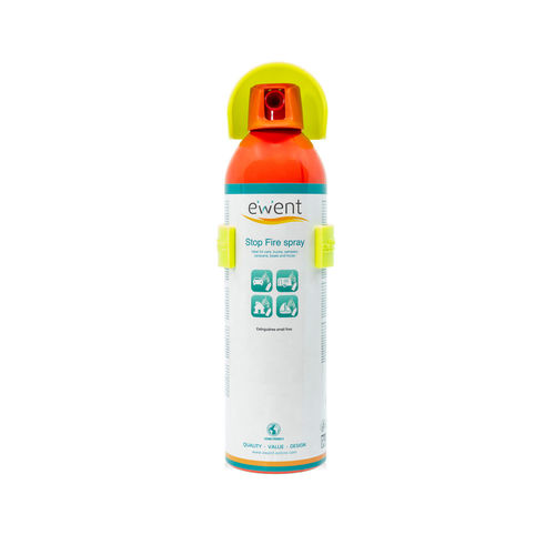 EWENT Spray Extintor de Fuego EW5621 500g EWENT Spray Extintor de Fuego EW5621 500g