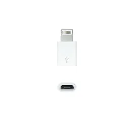 Nanocable Adaptador Lightning a Micro USB Blanco 10.10.4100