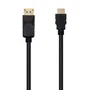 Nano Cable 10.15.4300 Cable Conversor DisplayPort Macho a HDMI Macho, Negro, 50cm, Soporta 4K x 2K