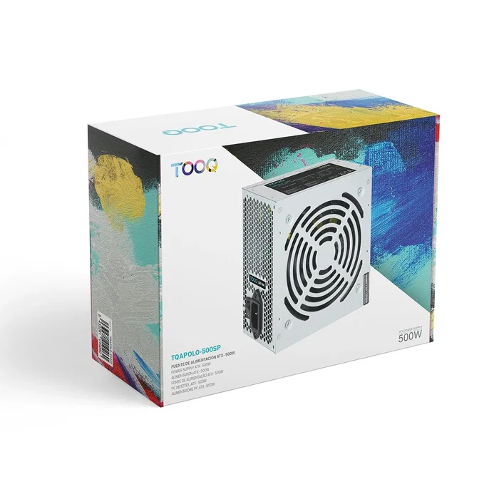 Tooq TQAPOLO-500SP 500W ATX Plata