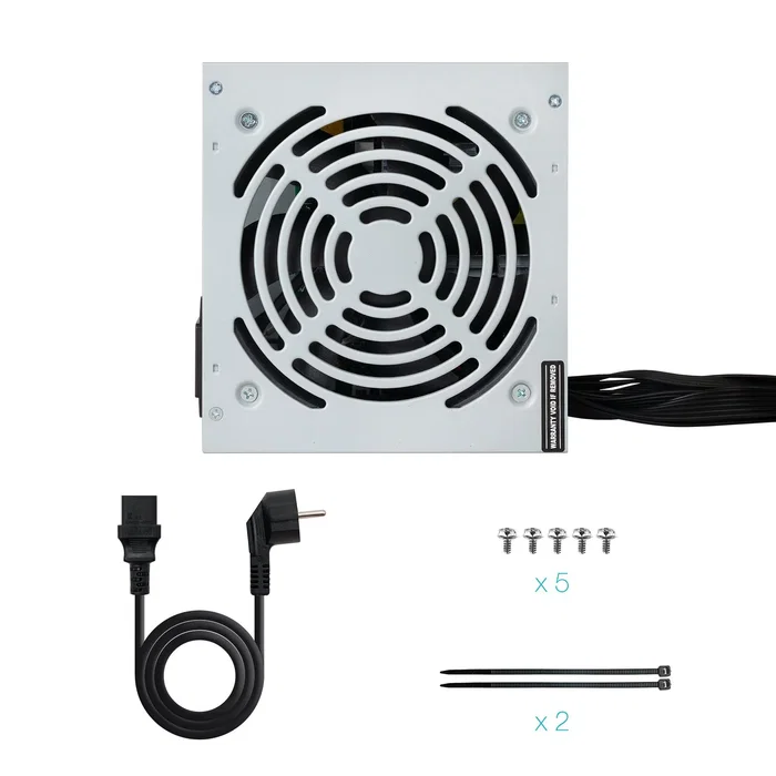 Tooq TQAPOLO-500SP 500W ATX Plata