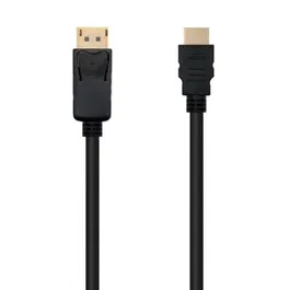 Nano Cable 10.15.4301 Cable Conversor Displayport Macho - HDMI Macho 1 Metro Negro