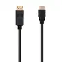 Nano Cable 10.15.4301 Cable Conversor Displayport Macho - HDMI Macho 1 Metro Negro