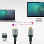 Nanocable 10.15.8101 Cable HDMI 2.1 Ultra High Speed Certificado, 8K 60Hz 4K 120Hz, 48 Gbps, eARC, HDR, Macho-Macho, 1 m, Negro