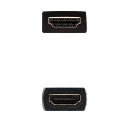 Nano Cable 10.15.1013 Cable HDMI Macho-Hembra V2.0, 3m, Negro, 4K@60Hz, HDR