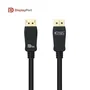 Nano Cable DisplayPort 1.4 8K 10.15.2501-L150 Macho a Macho Certificado VESA HDR 1.5m Negro