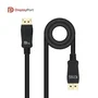 Nano Cable DisplayPort 1.4 8K 10.15.2501-L150 Macho a Macho Certificado VESA HDR 1.5m Negro