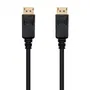 Nano Cable 10.15.2301-L150 Cable DisplayPort 1.2 4K Macho a Macho 1.5m Negro