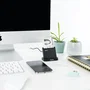 Tooq TQR-220B Lector de Tarjetas DNIe VISION USB 2.0 Negro