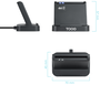 Tooq TQR-220B Lector de Tarjetas Inteligentes DNIe VISION USB 2.0 Negro