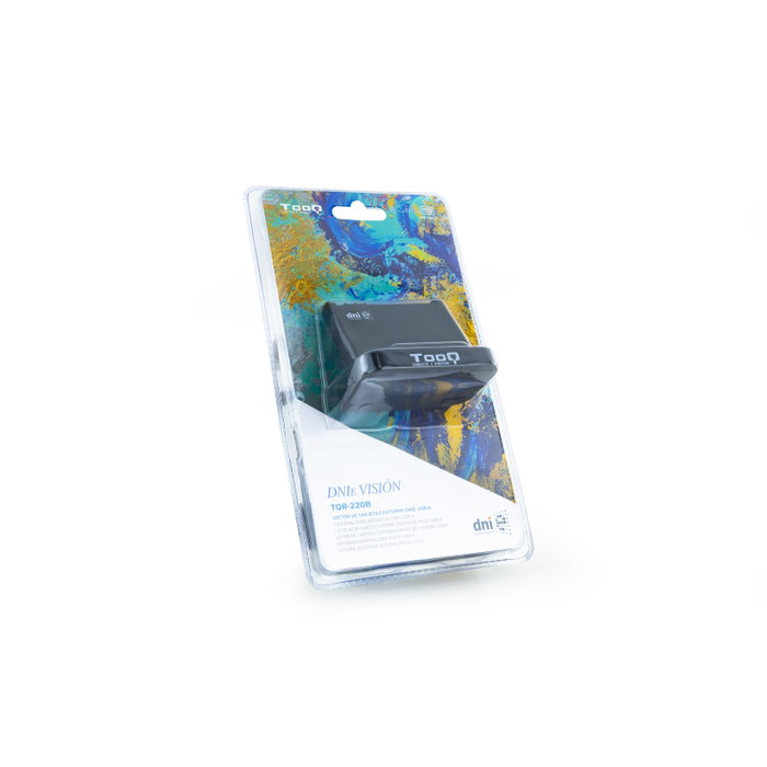 Tooq TQR-220B Lector de Tarjetas Inteligentes DNIe VISION USB 2.0 Negro Tooq TQR-220B Lector de Tarjetas Inteligentes DNIe VISION USB 2.0 Negro