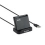 Tooq TQR-220B Lector de Tarjetas Inteligentes DNIe VISION USB 2.0 Negro