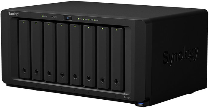 Synology DS1821+ NAS Servidor de Almacenamiento de 8 bahías