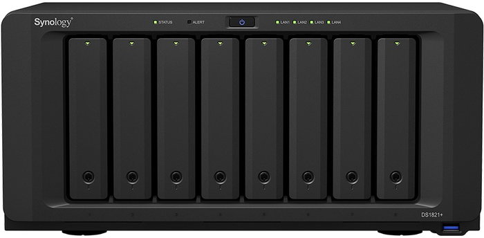 Synology DS1821+ NAS Servidor de Almacenamiento de 8 bahías