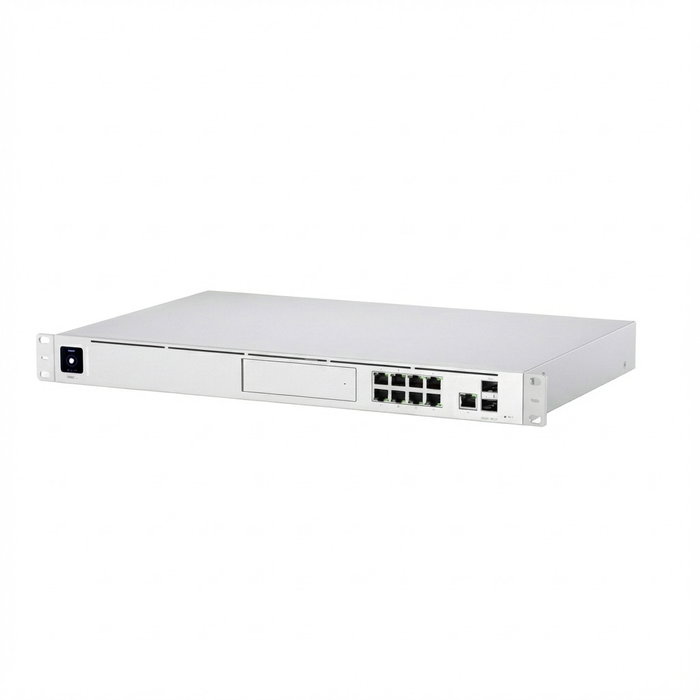 Ubiquiti UniFi Dream Machine Pro UDM-Pro - Router Gestionado, 9 Puertos Gigabit, 2 SFP+, Montaje en Rack, 3.5 Gbit/s, Blanco