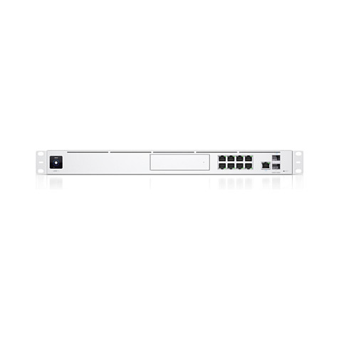 Ubiquiti UniFi Dream Machine Pro UDM-Pro - Router Gestionado, 9 Puertos Gigabit, 2 SFP+, Montaje en Rack, 3.5 Gbit/s, Blanco