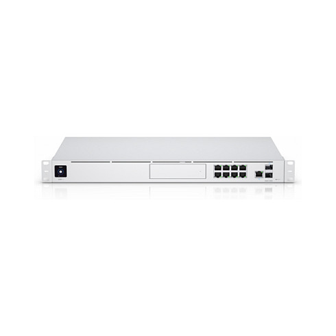 Ubiquiti UniFi Dream Machine Pro UDM-Pro - Router Gestionado, 9 Puertos Gigabit, 2 SFP+, Montaje en Rack, 3.5 Gbit/s, Blanco