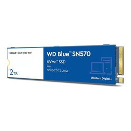 Western Digital WD Blue SN570 M.2 NVMe PCIe 3.0 SSD 2TB, 3500 MB/s, TLC, 600k IOPS