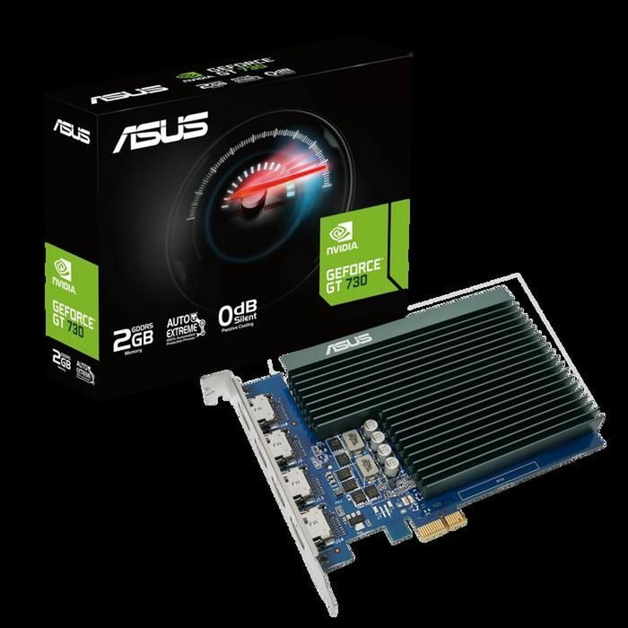 Asus GeForce GT 730 2 GB GDDR5 4x HDMI Asus GeForce GT 730 2 GB GDDR5 4x HDMI