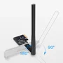 TP-Link Archer T2E Adaptador WiFi Interno PCI Express Wi-Fi 5 AC600 (802.11ac) Dual-Band 433 Mbps para PC - Negro y Plata