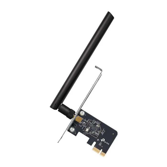 TP-Link Archer T2E Adaptador WiFi Interno PCI Express Wi-Fi 5 AC600 (802.11ac) Dual-Band 433 Mbps para PC - Negro y Plata