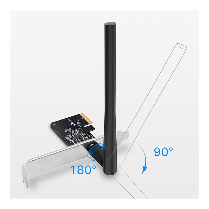 TP-Link Archer T2E Adaptador PCI Express Inalámbrico AC600 Dual Band TP-Link Archer T2E Adaptador PCI Express Inalámbrico AC600 Dual Band