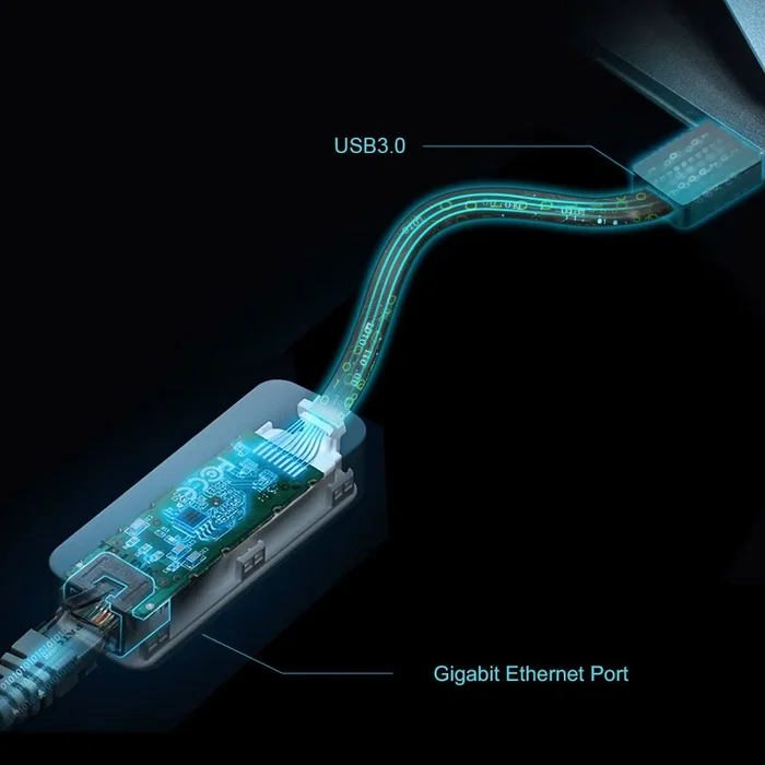 TP-Link UE306 Adaptador USB 3.0 a Gigabit Ethernet RJ45 Negro