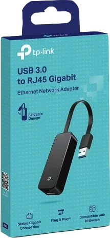 TP-Link UE306 Adaptador USB 3.0 a Gigabit Ethernet RJ45 Negro