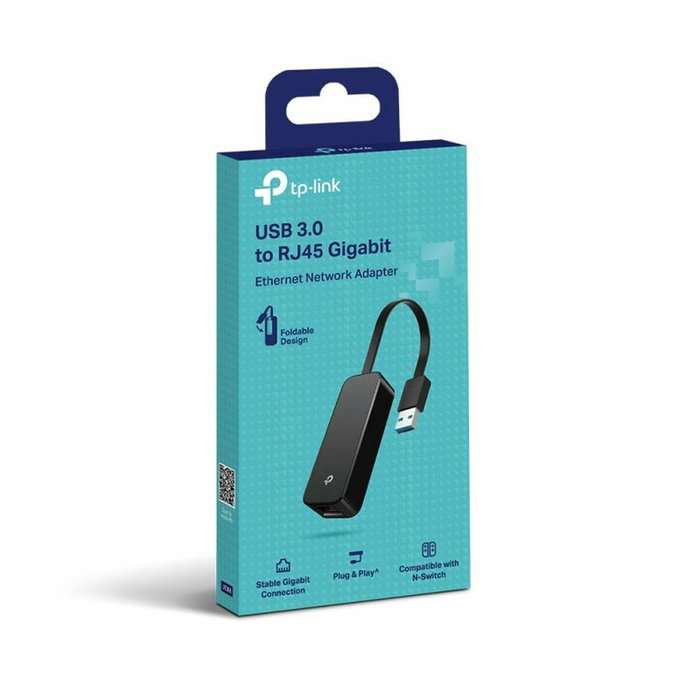 TP-Link UE306 Adaptador USB 3.0 a Gigabit Ethernet Negro TP-Link UE306 Adaptador USB 3.0 a Gigabit Ethernet Negro