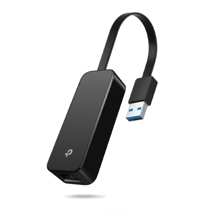 TP-Link UE306 Base para portátil y replicador de puertos Negro, Gigabit Ethernet, Conectar y usar (Plug and Play)