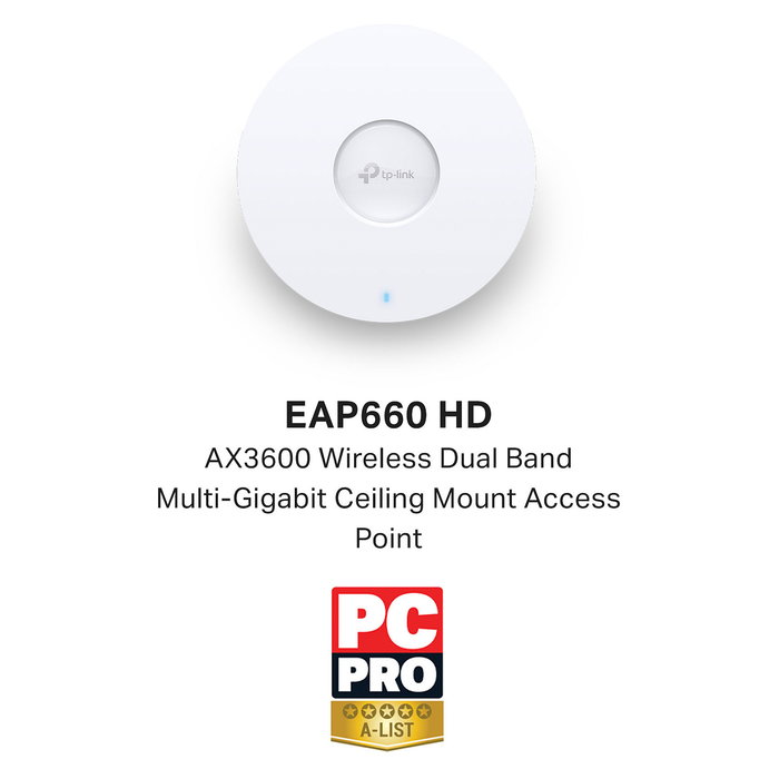 TP-LINK Access Point EAP660 HD White - Punto de Acceso WiFi 6 de Alta Densidad, Doble Banda