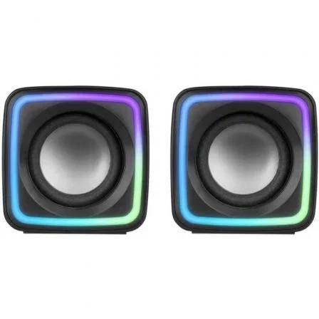 Mars Gaming MSCube Altavoces 2.0 8W Negros