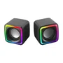 Mars Gaming MSCUBE Altavoces Gaming 8W RGB Negro