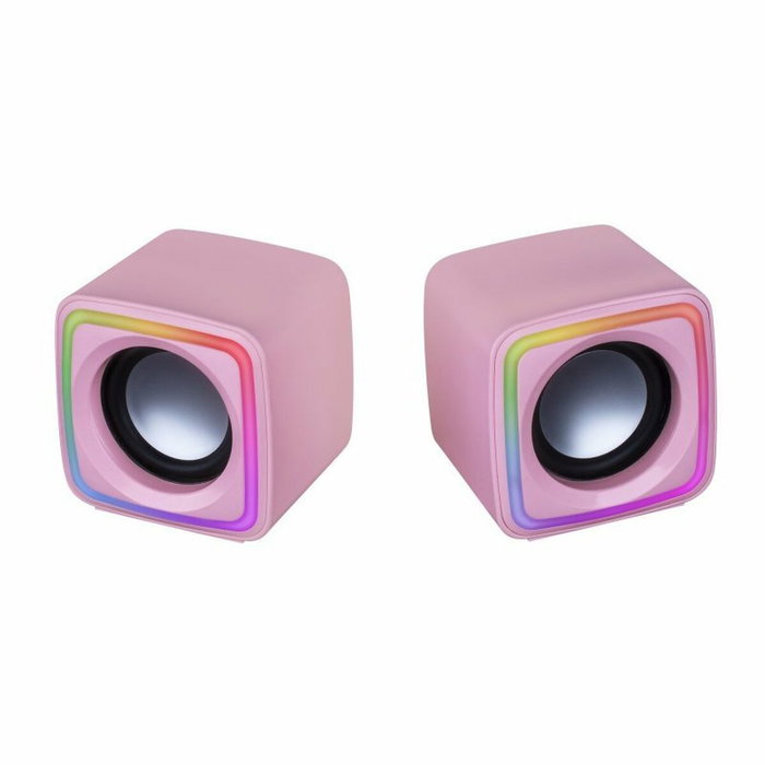 Mars Gaming MSCUBE Rosa RGB 8W