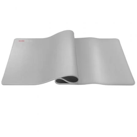 Mars Gaming MMPXL Alfombrilla XL 800 x 300 x 4mm Plata para Escritorio, Nanotextil, Caucho Natural, Plata, 4mm Mars Gaming MMPXL Alfombrilla XL 800 x 300 x 4mm Plata para Escritorio, Nanotextil, Caucho Natural, Plata, 4mm