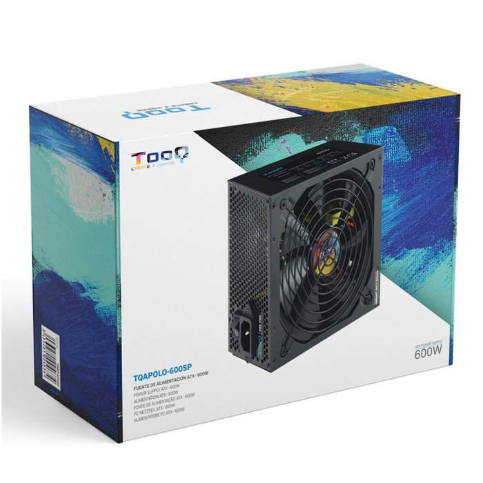 TOOQ TQAPOLO-600SP 600W PFC Activo Negro