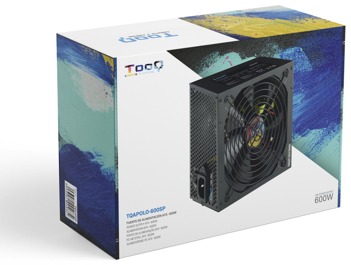 TOOQ TQAPOLO-600SP 600W PFC Activo Negro