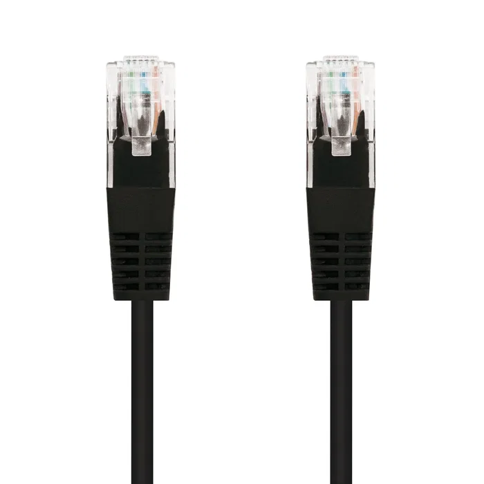 NANO CABLE Cable de Red RJ45 CAT.6 UTP AWG24 0,25 m Negro NANO CABLE Cable de Red RJ45 CAT.6 UTP AWG24 0,25 m Negro