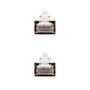 Nanocable Cable de Red Latiguillo RJ45 CAT.6 UTP AWG24 30 cm Negro