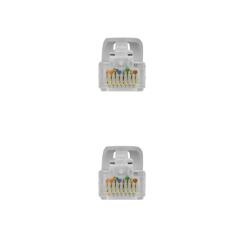 Nanocable Cable de Red RJ45 LSZH CAT.6A UTP AWG24, 25 cm, Gris