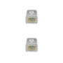 Nanocable Cable de Red RJ45 LSZH CAT.6A UTP AWG24, 25 cm, Gris